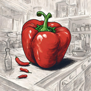 パプリカの絵_長津田鍼灸院