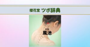ツボ辞典風池