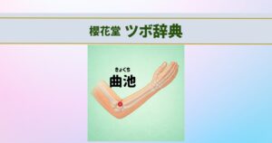 ツボ辞典曲池